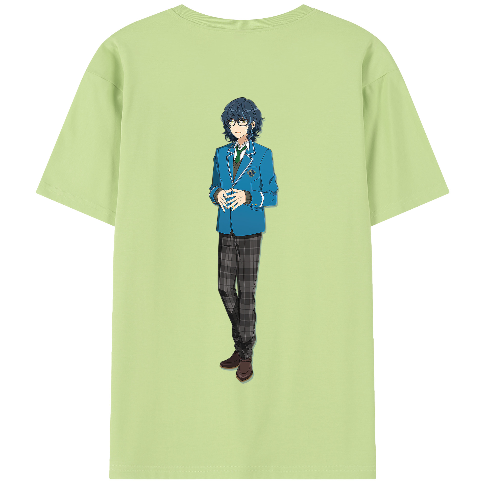 （画像用） あんさんぶるスターズ! Ensemble Stars 綿100％半袖Tシャツ（背面プリント）
